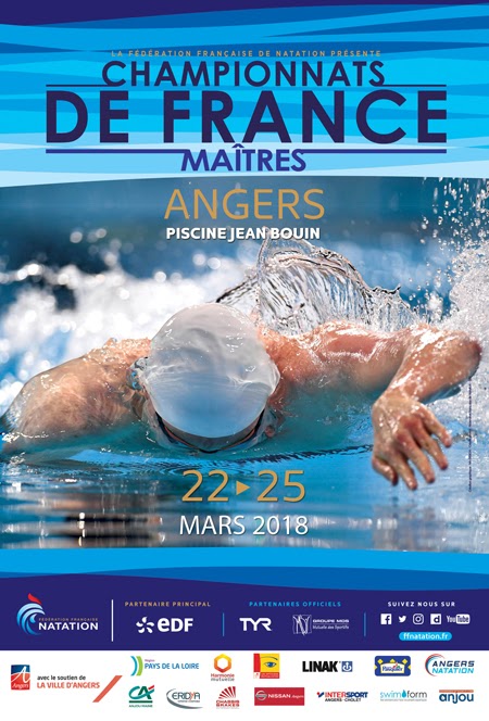 4 Médailles aux Championnats de France Maîtres 2018